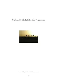 The Camel Guide to Relocating to Lanzarote
