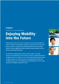 Enjoying Mobility Into the Future