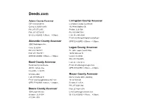 Illinois Assessors Contact List