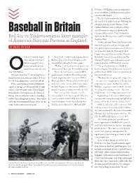Baseball in Britain and Monterrey Hosting Series Between the Cincinnati Reds and St