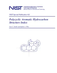 Polycyclic Aromatic Hydrocarbon Structure Index
