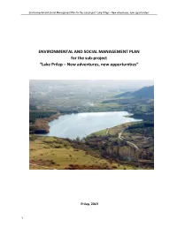 The Sub-Project “Lake Prilep – New Adventures, New Opportunities“