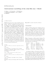 Asteroseismic Modelling of the Solar-Like Star $\Beta $ Hydri