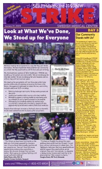 Look at What We've Done, We Stood up for Everyone