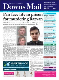Pair Face Life in Prison for Murdering Razvan