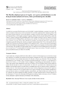 The Mayflies (Ephemeroptera) of Angola—New Species and Distribution Records from Previously Unchartered Waters, with a Provisional Species Checklist
