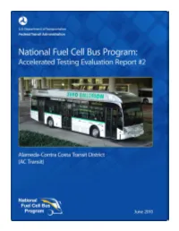 National Fuel Cell Bus Program (NFCBP)
