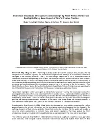Immersive Installation of Sculptures and Drawings by Allied Works Architecture Spotlights Rarely Seen Aspect of Firm’S Creative Practice