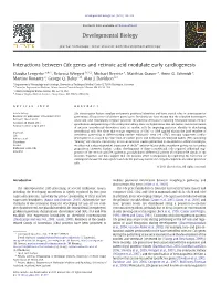 Interactions Between Cdx Genes and Retinoic Acid Modulate Early Cardiogenesis