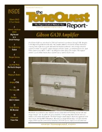 Swope in Tone Quest Report, Part 2 – Guitar Reviews