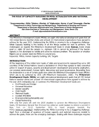 Capacity Building and Mdgs