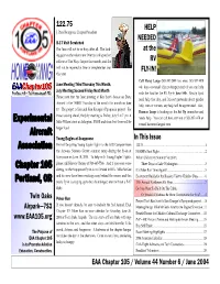Experimental Aircraft Association Chapter 105 Portland, OR