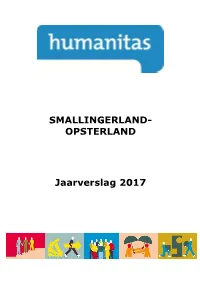 SMALLINGERLAND- OPSTERLAND Jaarverslag 2017