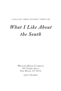 What I Like About the South