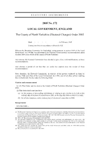 2005 No. 172 LOCAL GOVERNMENT