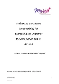 Embracing Our Shared Responsibility for Promoting the Vitality of the Association and Its Mission