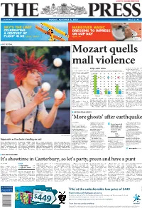 'More Ghosts' After Earthquake