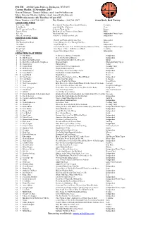 11 November Playlist