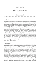 Bird Introductions