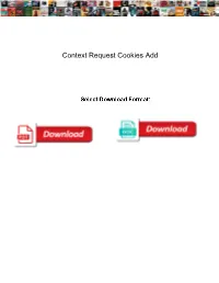 Context Request Cookies Add