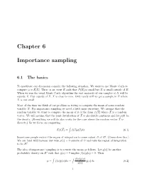 Importance Sampling