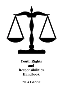 Youth Rights and Responsibilities Handbook