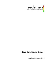 Java Developers Guide