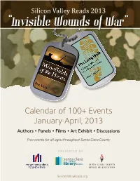 SVR 2013 Calendar of Events