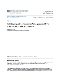 How Science Fiction Grapples with the Growing Power of Artificial Intelligence