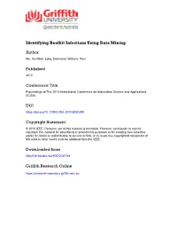 Identifying Rootkit Infections Using Data Mining
