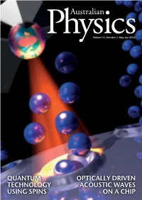 Optically Driven Acoustic Waves on a Chip Quantum