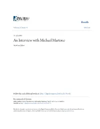 An Interview with Michael Martone Matthew Akb Er