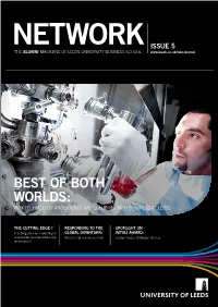 Best of Both Worlds: Whytechnologyand Scienceare Collidingwithbusinessatleeds