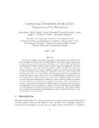 Counteracting Presentation Attacks in Face, Fingerprint and Iris Recognition