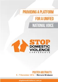 Providing a Platform for a Unified National Voice