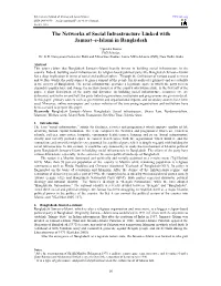 The Networks of Social Infrastructure Linked with Jamaat–E-Islami in Bangladesh