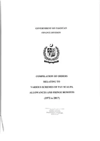 Compilation of Orders Relating to Various