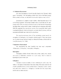 Segments-Of-Environment