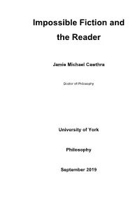 Impossible Fiction and the Reader