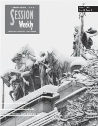 Session Weekly Febuary 7, 2003, Volume 20, Number 5