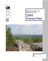 2005 Forest Plan