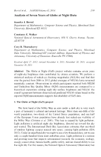 Analysis of Seven Years of Globe at Night Data