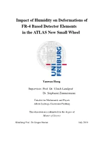 Impact of Humidity on Deformations Offr-4 Based Detector
