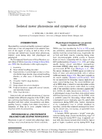Isolated Motor Phenomena and Symptoms of Sleep