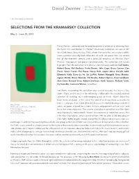 Selections from the Kramarsky Collection