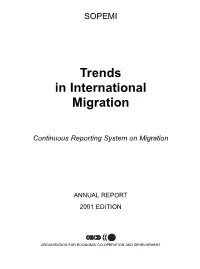 Trends in International Migration