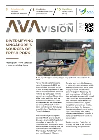 Diversifying Singapore's Sources of Fresh Pork