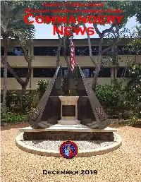 Hawaii Commandery Military Order of Foreign Wars