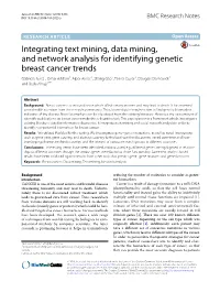 Integrating Text Mining, Data Mining, and Network Analysis for Identifying
