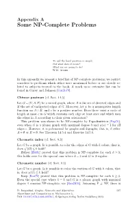 Some NP-Complete Problems